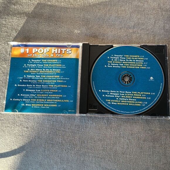 #1 Pop Hits of the 60s & 70s CD! - Picture 3 of 6